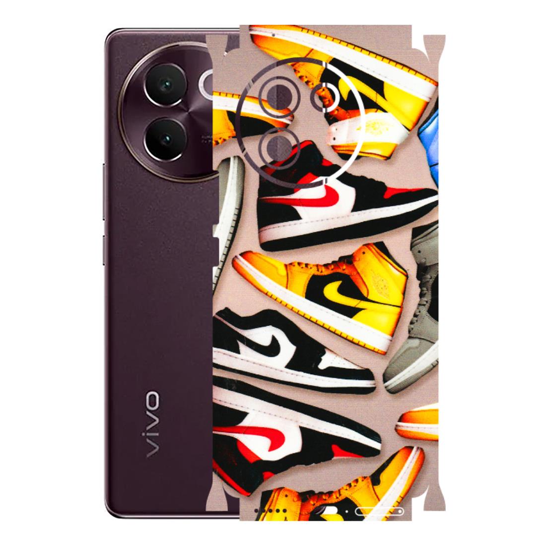 VIVO Z/V/X/T/U/S Series Phone Skins (All Models) - Sneaker Lover - 3D Embossed Finish (L-135) Vivo V30E