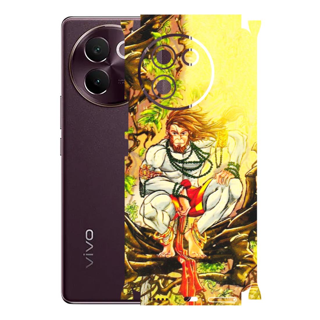 VIVO Z/V/X/T/U/S Series Phone Skins (All Models) - Lord Hanuman - 3D Embossed Finish (L-152) Vivo V30E