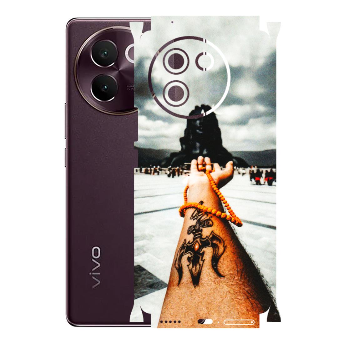 VIVO Z/V/X/T/U/S Series Phone Skins (All Models) - Jai Adiyogi Mahakaal - 3D Embossed Finish (L-164) Vivo V30E