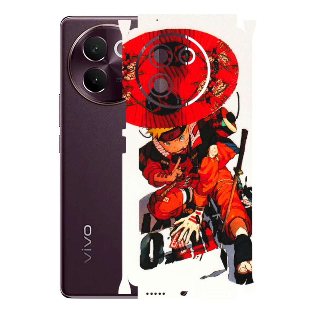 VIVO Z/V/X/T/U/S Series Phone Skins (All Models) - Naruto - 3D Embossed Finish (L-208) Vivo V30E