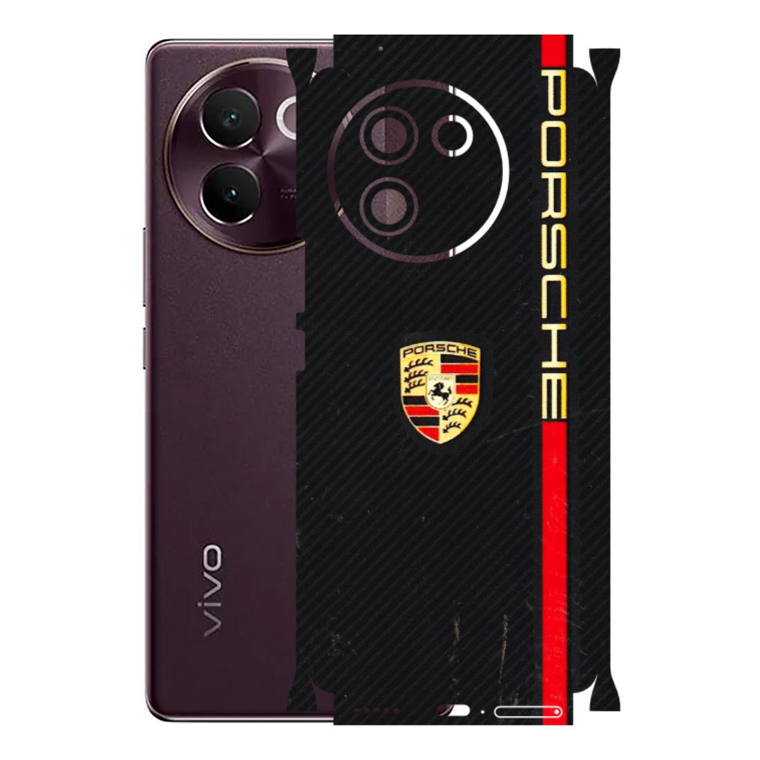 VIVO Z/V/X/T/U/S Series Phone Skins (All Models) - Premium Porsche - 3D Embossed Finish (L-225) Vivo V30E
