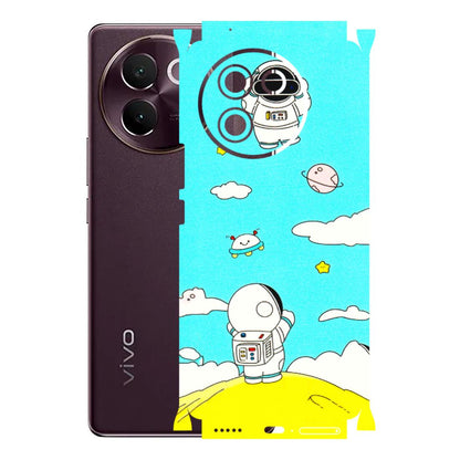 VIVO Z/V/X/T/U/S Series Phone Skins (All Models) - Blue Skies Astro Float - 3D Embossed Finish (L-230) Vivo V30E