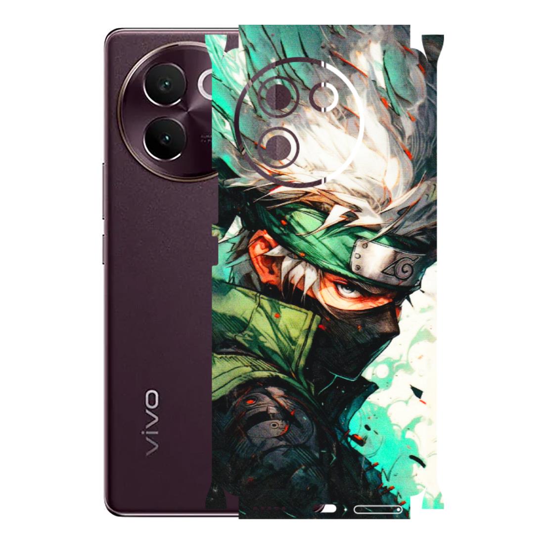VIVO Z/V/X/T/U/S Series Phone Skins (All Models) - Kakashi Side Profile - 3D Embossed Finish (L-249) Vivo V30E
