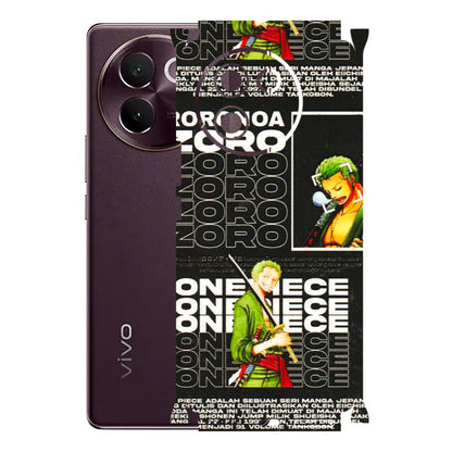 VIVO Z/V/X/T/U/S Series Phone Skins (All Models) - One Piece Zoro - 3D Embossed Finish (L-250) Vivo V30E