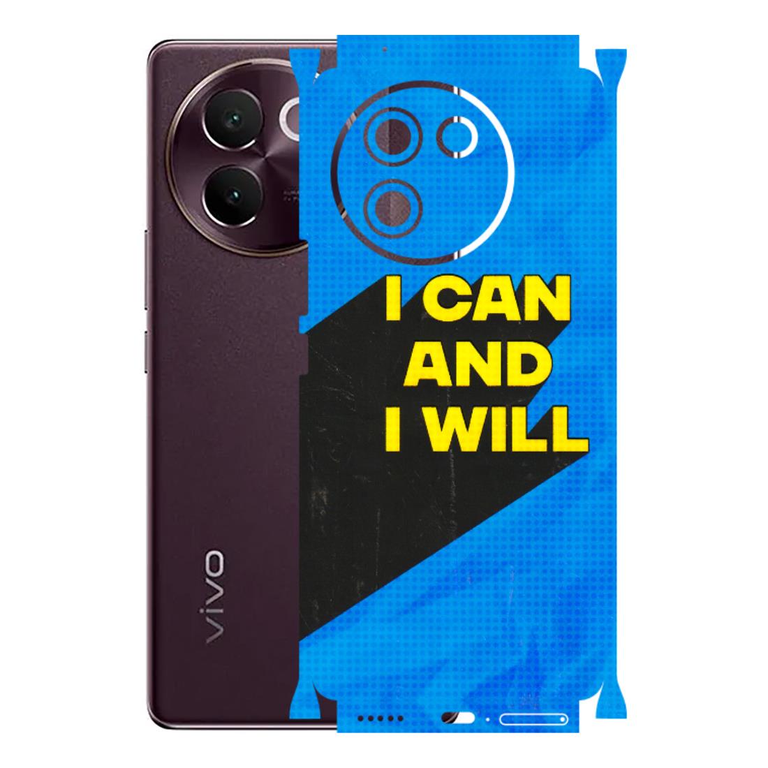 VIVO Z/V/X/T/U/S Series Phone Skins (All Models) - I Can And I Will - 3D Embossed Finish (L-281) Vivo V30E