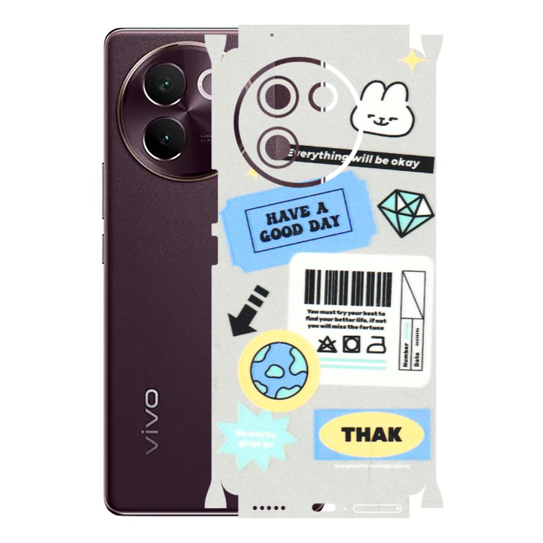 VIVO Z/V/X/T/U/S Series Phone Skins (All Models) - Will Be Okay Design - 3D Embossed Finish (L-316) Vivo V30E