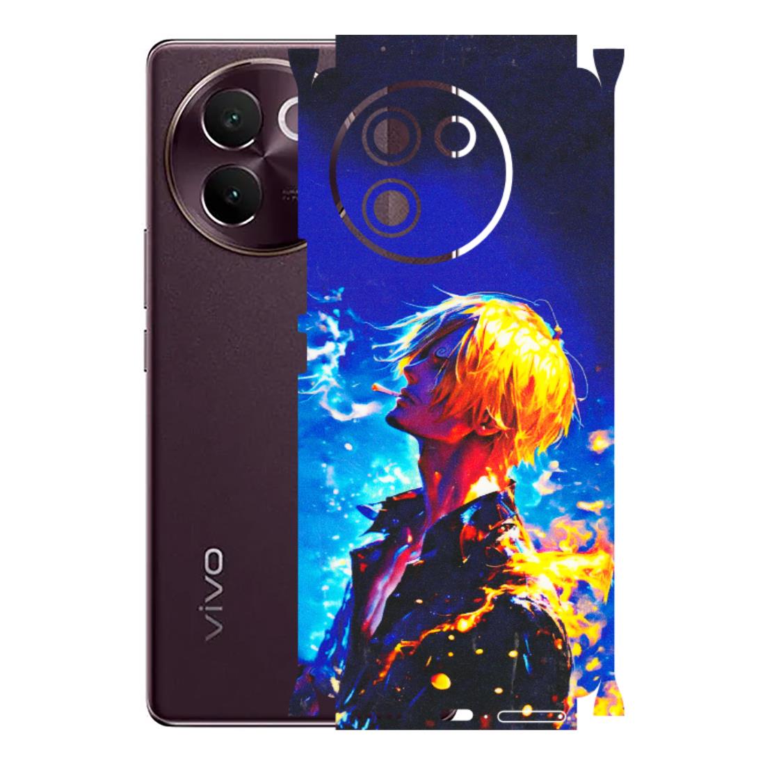 VIVO Z/V/X/T/U/S Series Phone Skins (All Models) - Sanji Vinsmoke One Piece - 3D Embossed Finish (L-319) Vivo V30E