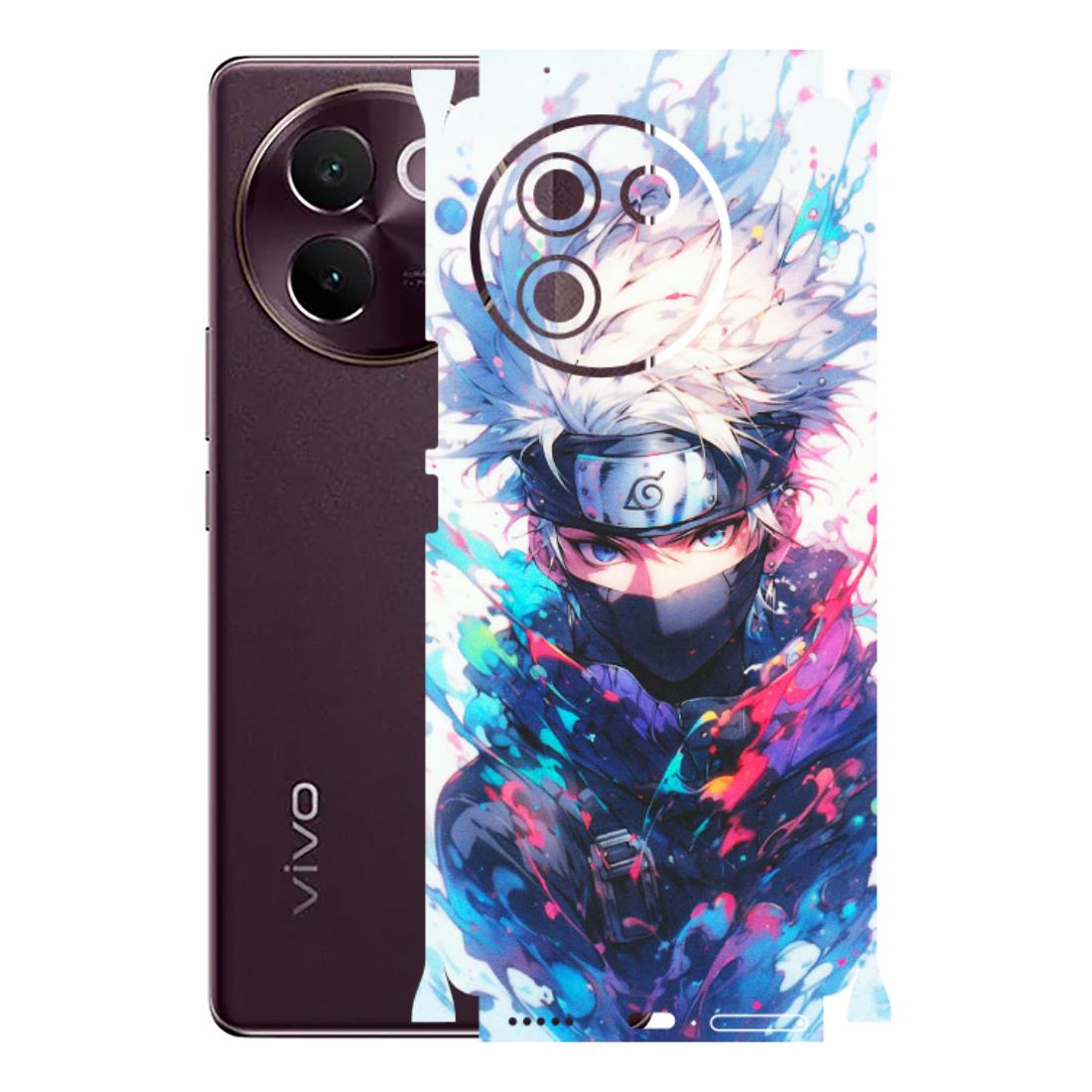 VIVO Z/V/X/T/U/S Series Phone Skins (All Models) - Naruto Face Mask - Matte Finish (M-03) Vivo V30E