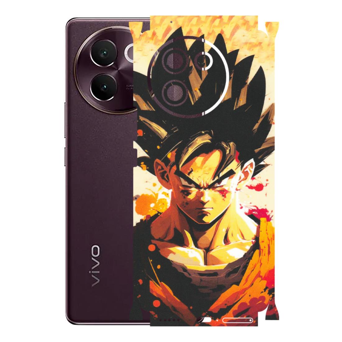 VIVO Z/V/X/T/U/S Series Phone Skins (All Models) - Angry Goku - Matte Finish (M-12) Vivo V30E