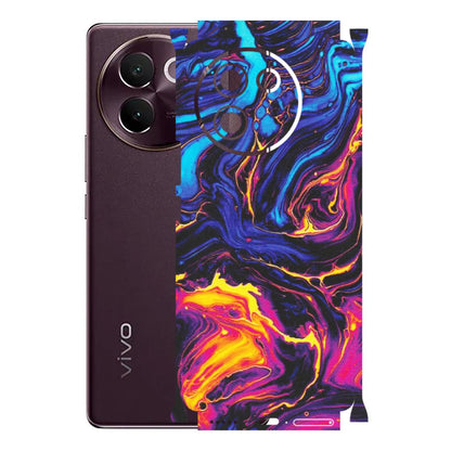 VIVO Z/V/X/T/U/S Series Phone Skins (All Models) - Abstract Paint Classy - Matte Finish (M-15) Vivo V30E