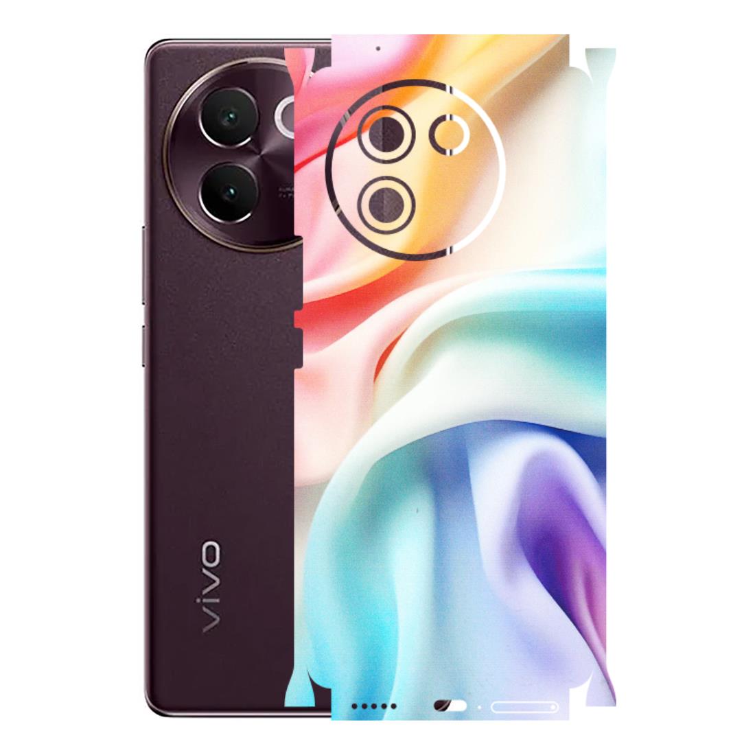 VIVO Z/V/X/T/U/S Series Phone Skins (All Models) - Colourful Silk Cloth - Matte Finish (M-165) Vivo V30E