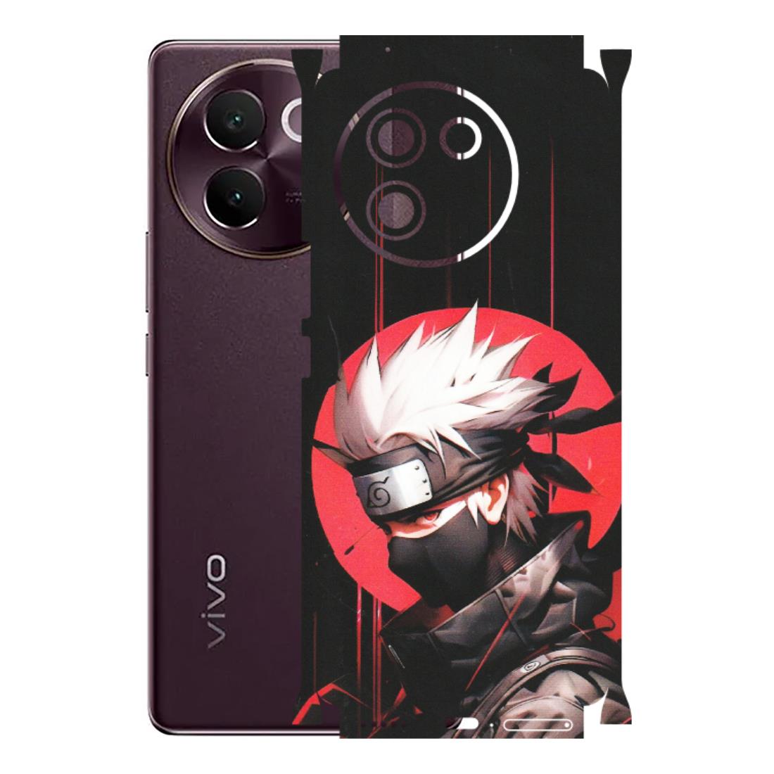 VIVO Z/V/X/T/U/S Series Phone Skins (All Models) - Naruto Anime Blood - Matte Finish (M-170) Vivo V30E