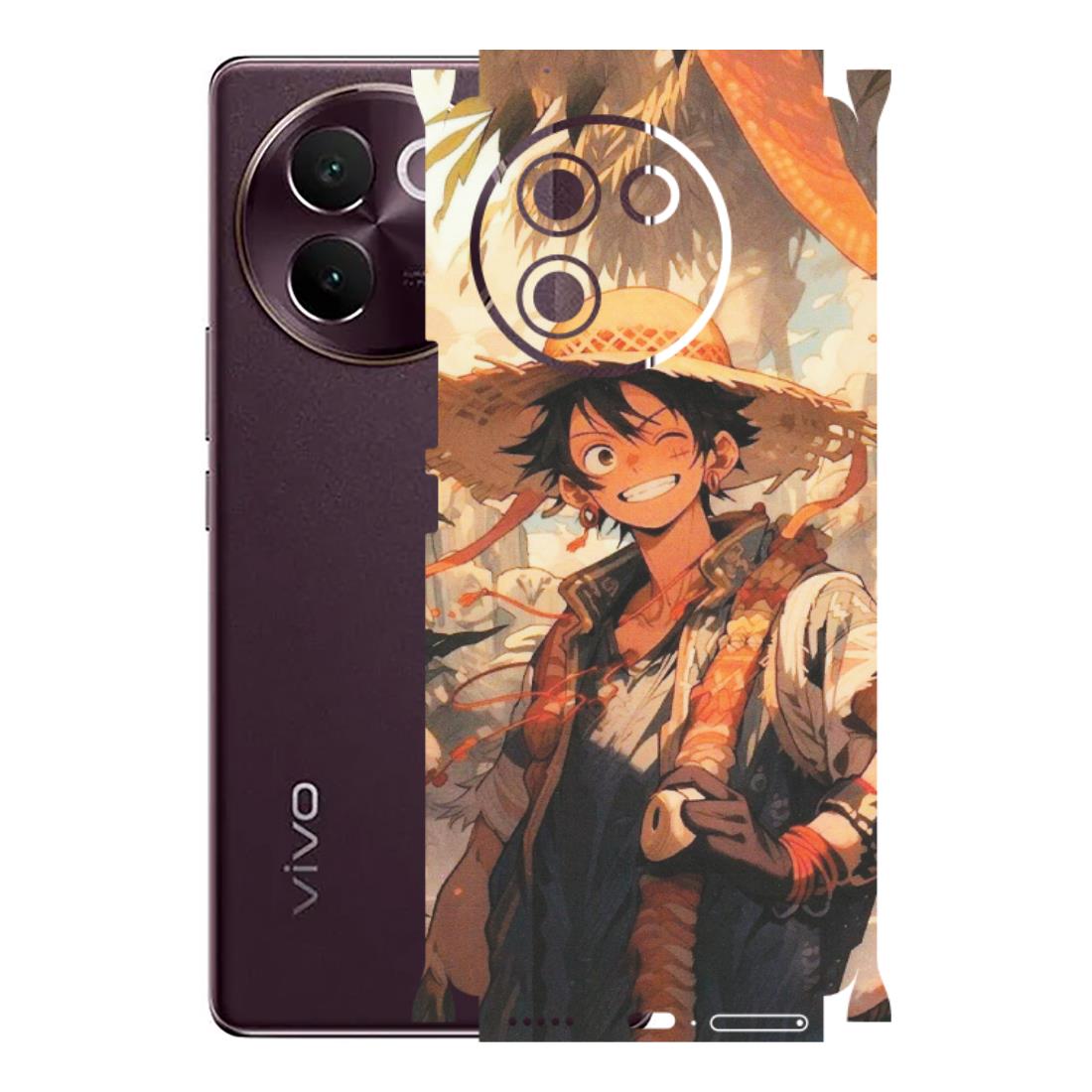 VIVO Z/V/X/T/U/S Series Phone Skins (All Models) - Anime Character Smile - Matte Finish (M-33) Vivo V30E