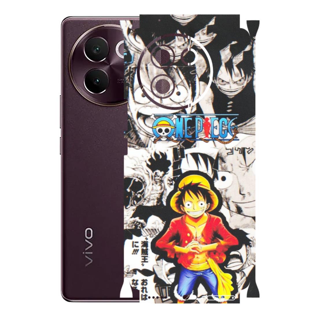 VIVO Z/V/X/T/U/S Series Phone Skins (All Models) - One Piece B&W - Matte Finish (M-63) Vivo V30E