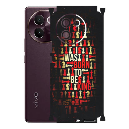 VIVO Z/V/X/T/U/S Series Phone Skins (All Models) - Born To Be King - Matte Finish (M-73) Vivo V30E