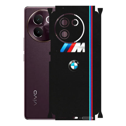 VIVO Z/V/X/T/U/S Series Phone Skins (All Models) - Styling With Black BMW - Matte Finish (M-74) Vivo V30E