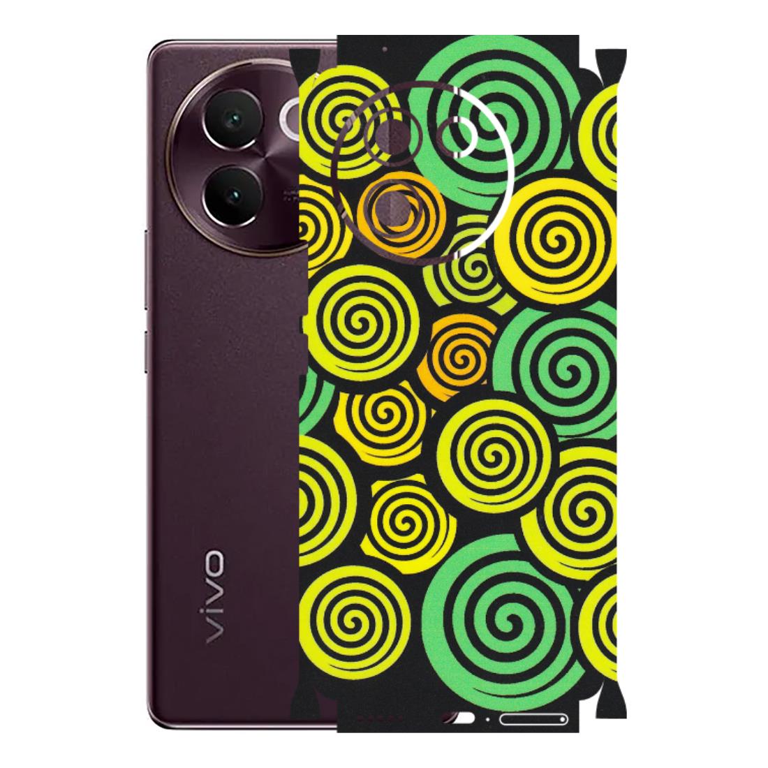 VIVO Z/V/X/T/U/S Series Phone Skins (All Models) - Crazy Spiral - Matte Finish (M-91) Vivo V30E