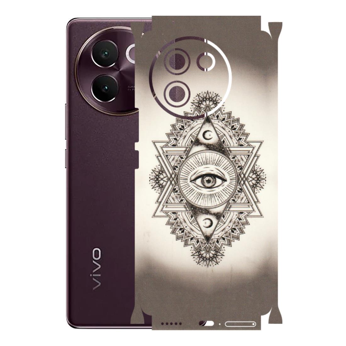 VIVO Z/V/X/T/U/S Series Phone Skins (All Models) - Illuminati Great Eye - Transparent Finish (T-14) Vivo V30E