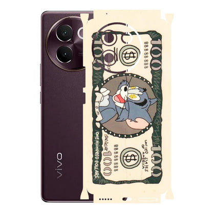 VIVO Z/V/X/T/U/S Series Phone Skins (All Models) - One Hundred Dollar Tom - Transparent Finish (T-16) Vivo V30E