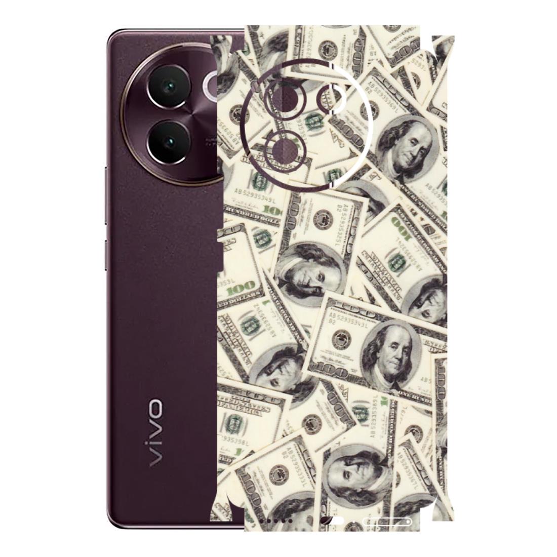 VIVO Z/V/X/T/U/S Series Phone Skins (All Models) - Dollar Lover - Transparent Finish (T-17) Vivo V30E