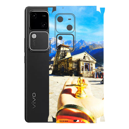 VIVO Z/V/X/T/U/S Series Phone Skins (All Models) - Beauty of Kedarnath - 3D Embossed Finish (L-108) Vivo V30 5G