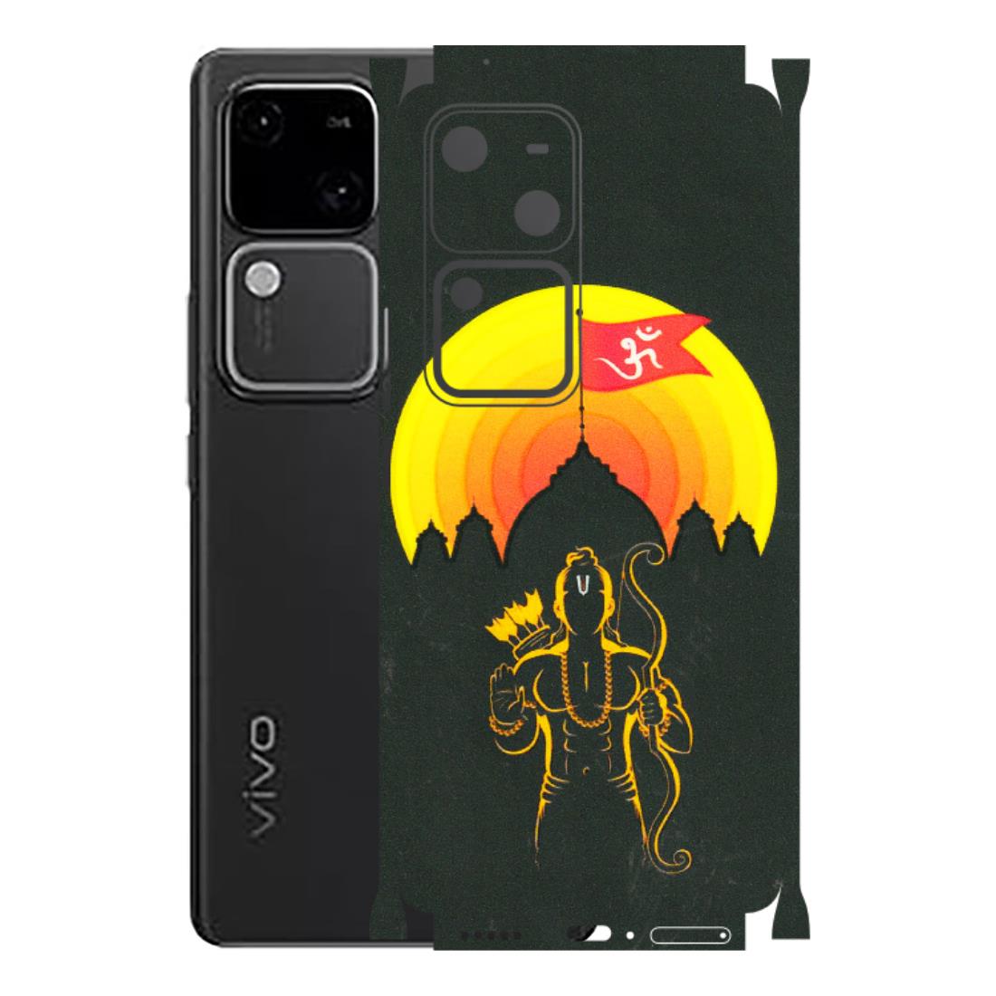 VIVO Z/V/X/T/U/S Series Phone Skins (All Models) - Lord Ram - 3D Embossed Finish (L-132) Vivo V30 5G
