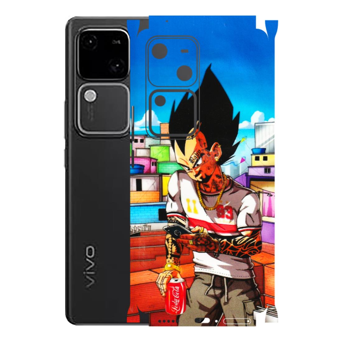 VIVO Z/V/X/T/U/S Series Phone Skins (All Models) - Vegeta - 3D Embossed Finish (L-136) Vivo V30 5G