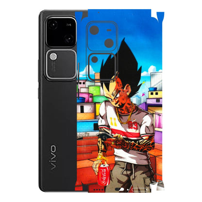 VIVO Z/V/X/T/U/S Series Phone Skins (All Models) - Vegeta - 3D Embossed Finish (L-136) Vivo V30 5G