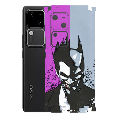 VIVO Z/V/X/T/U/S Series Phone Skins (All Models) - Batman & Joker - 3D Embossed Finish (L-143) Vivo V30 5G