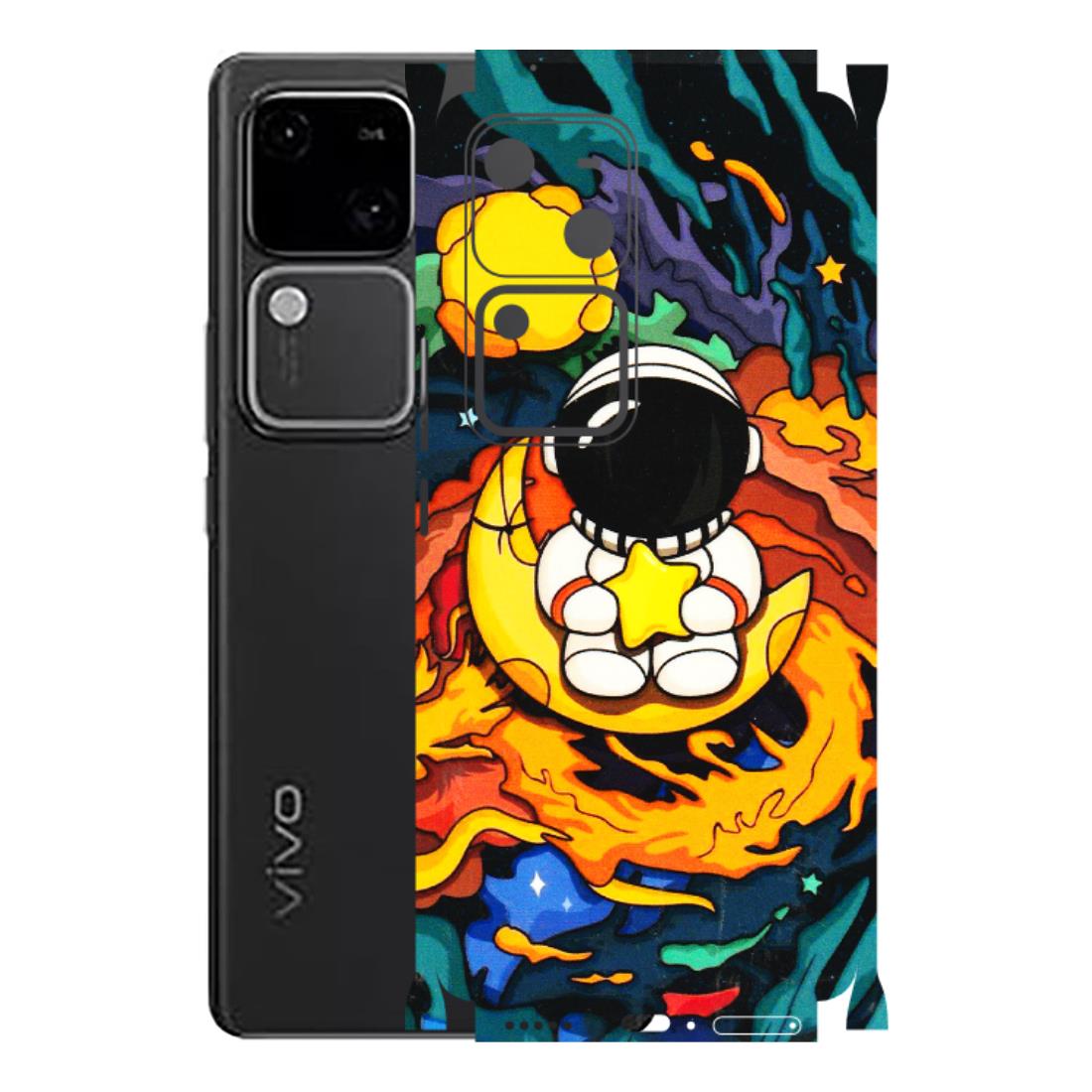 VIVO Z/V/X/T/U/S Series Phone Skins (All Models) - Baby Astronaut - 3D Embossed Finish (L-197) Vivo V30 5G