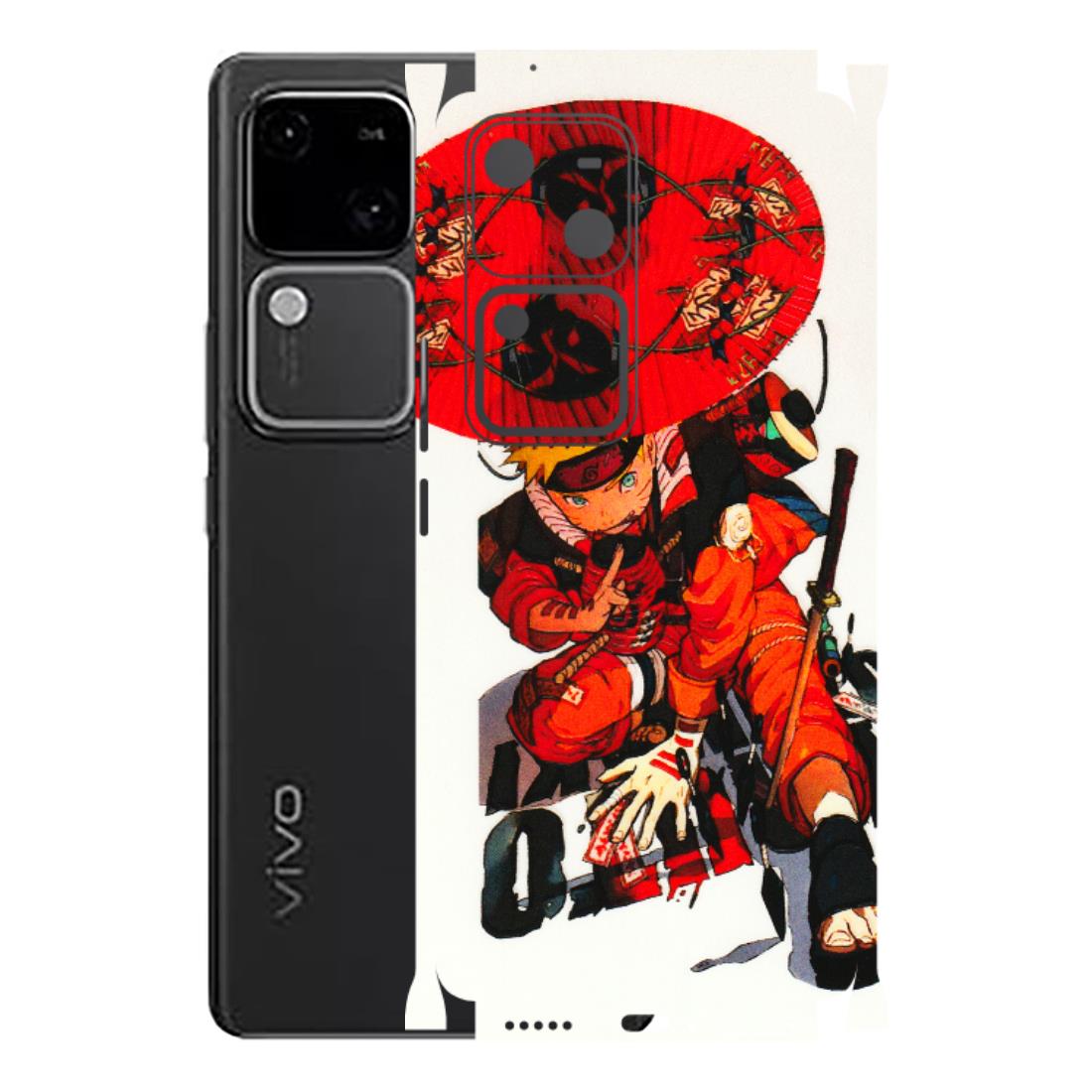 VIVO Z/V/X/T/U/S Series Phone Skins (All Models) - Naruto - 3D Embossed Finish (L-208) Vivo V30 5G