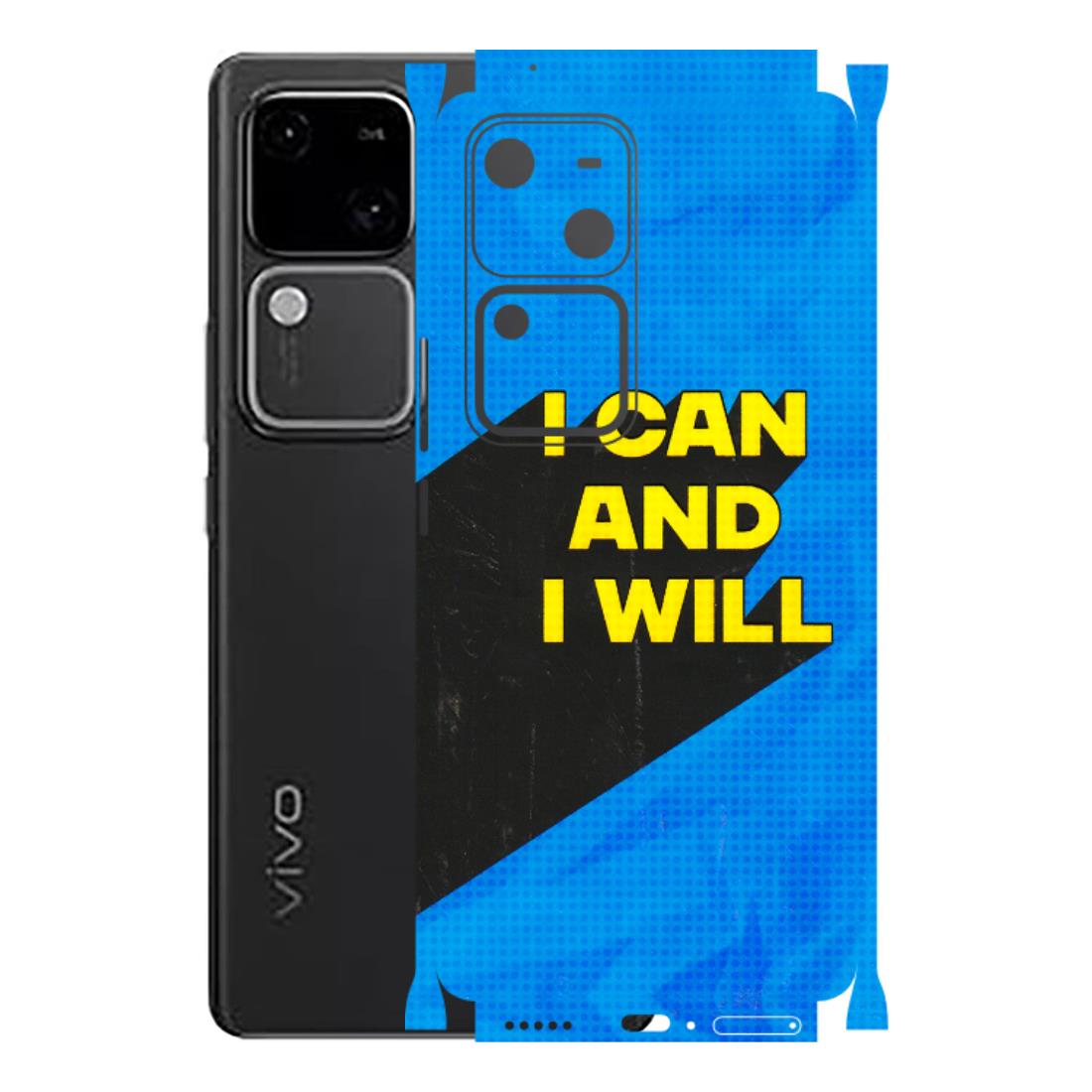 VIVO Z/V/X/T/U/S Series Phone Skins (All Models) - I Can And I Will - 3D Embossed Finish (L-281) Vivo V30 5G