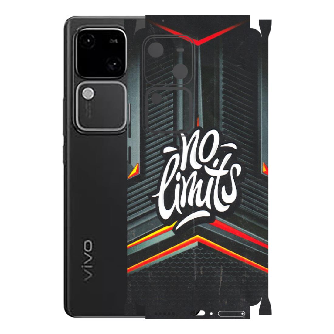VIVO Z/V/X/T/U/S Series Phone Skins (All Models) - No Limits - 3D Embossed Finish (L-286) Vivo V30 5G