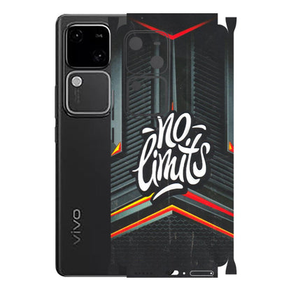 VIVO Z/V/X/T/U/S Series Phone Skins (All Models) - No Limits - 3D Embossed Finish (L-286) Vivo V30 5G