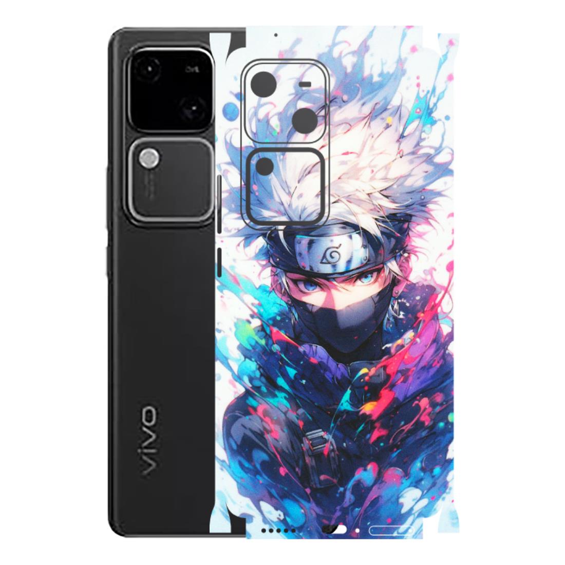 VIVO Z/V/X/T/U/S Series Phone Skins (All Models) - Naruto Face Mask - Matte Finish (M-03) Vivo V30 5G