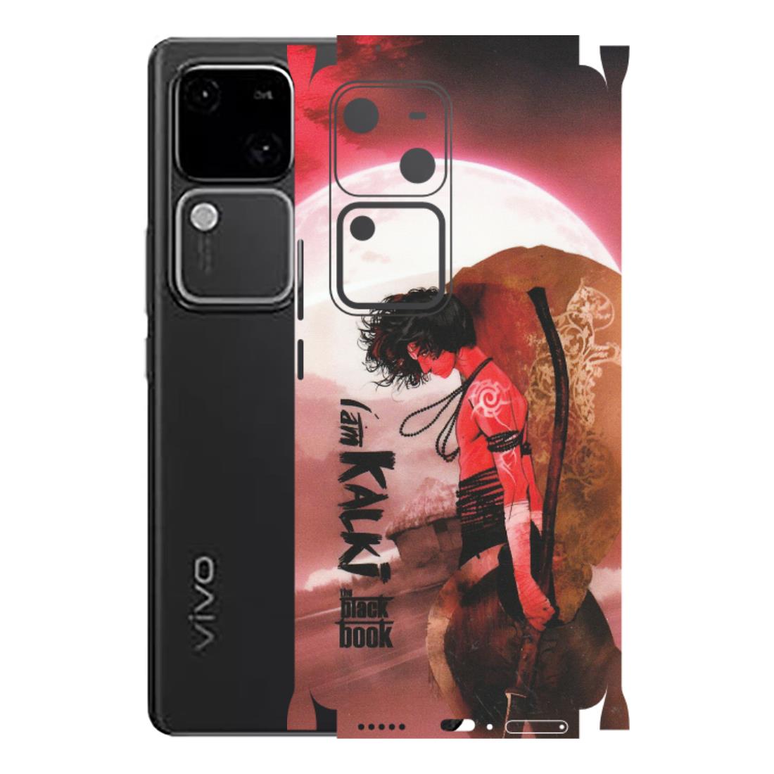 VIVO Z/V/X/T/U/S Series Phone Skins (All Models) - The Black Book Kalia Anime - Matte Finish (M-129) Vivo V30 5G