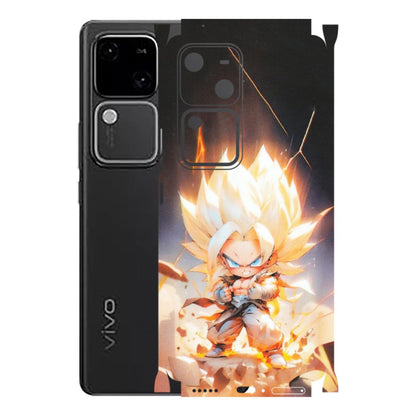 VIVO Z/V/X/T/U/S Series Phone Skins (All Models) - Goku Dragon Cute Anime - Matte Finish (M-131) Vivo V30 5G