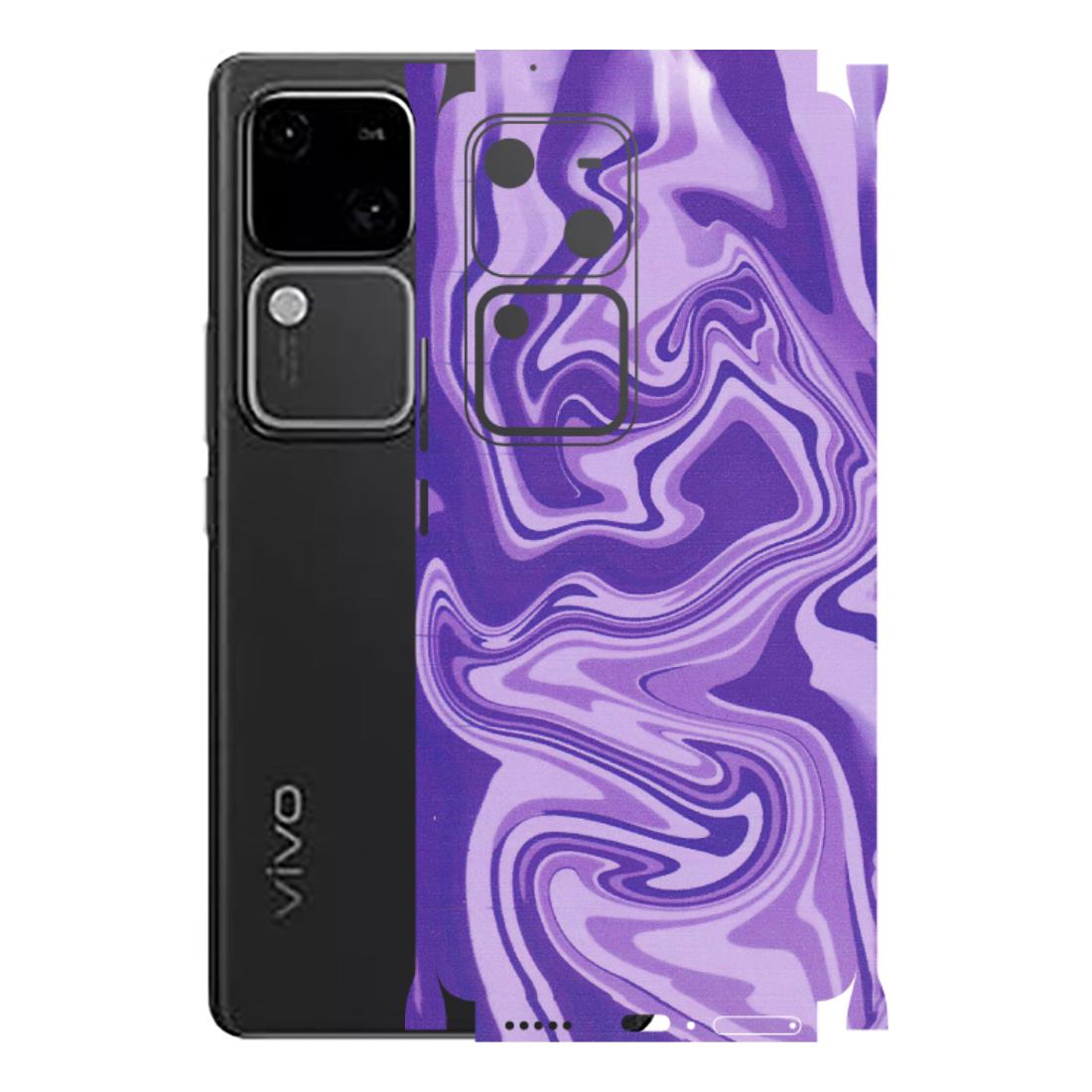 VIVO Z/V/X/T/U/S Series Phone Skins (All Models) - Hazy Purple Nights - Matte Finish (M-14) Vivo V30 5G