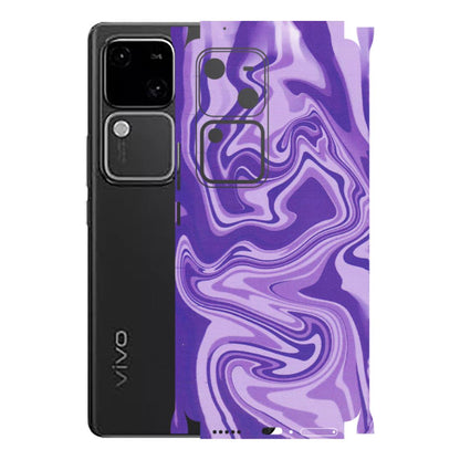 VIVO Z/V/X/T/U/S Series Phone Skins (All Models) - Hazy Purple Nights - Matte Finish (M-14) Vivo V30 5G
