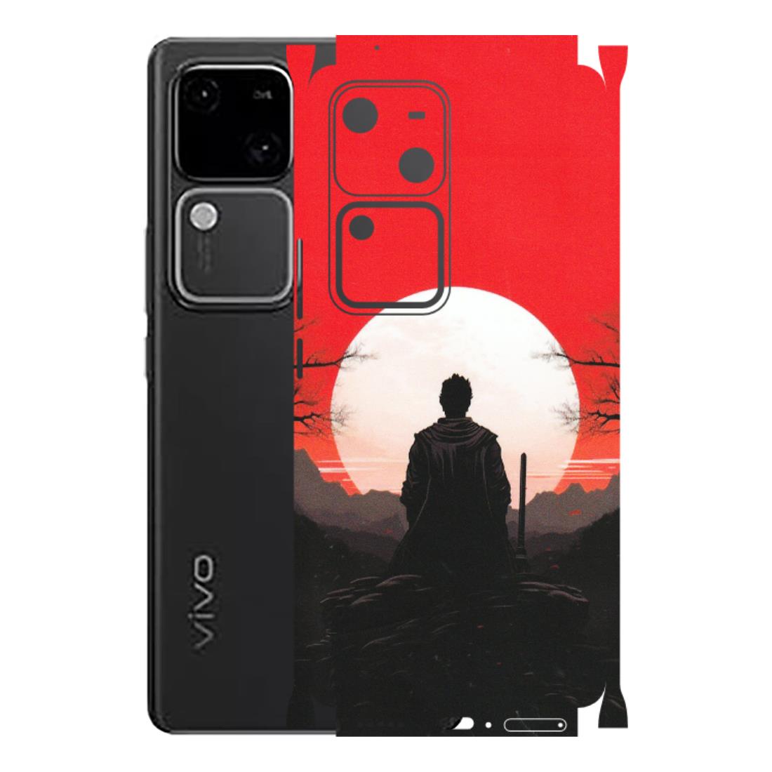 VIVO Z/V/X/T/U/S Series Phone Skins (All Models) - Samurai Anime - Matte Finish (M-141) Vivo V30 5G