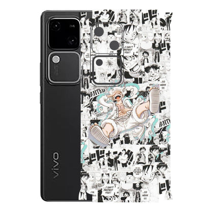 VIVO Z/V/X/T/U/S Series Phone Skins (All Models) - One Piece Comic - Matte Finish (M-168) Vivo V30 5G