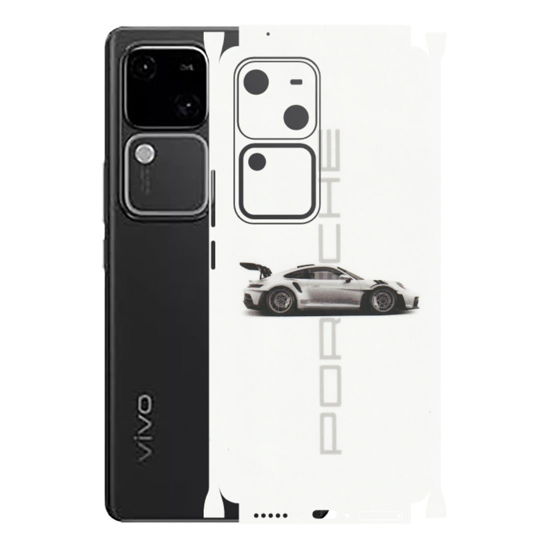 VIVO Z/V/X/T/U/S Series Phone Skins (All Models) - Porche Car Lover - Matte Finish (M-31) Vivo V30 5G