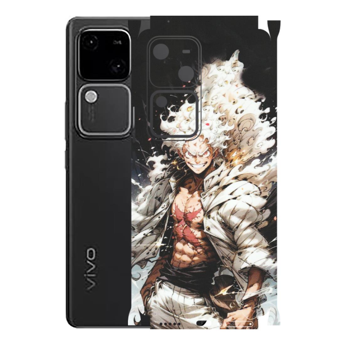VIVO Z/V/X/T/U/S Series Phone Skins (All Models) - Anime Angry Classy Character - Matte Finish (M-34) Vivo V30 5G