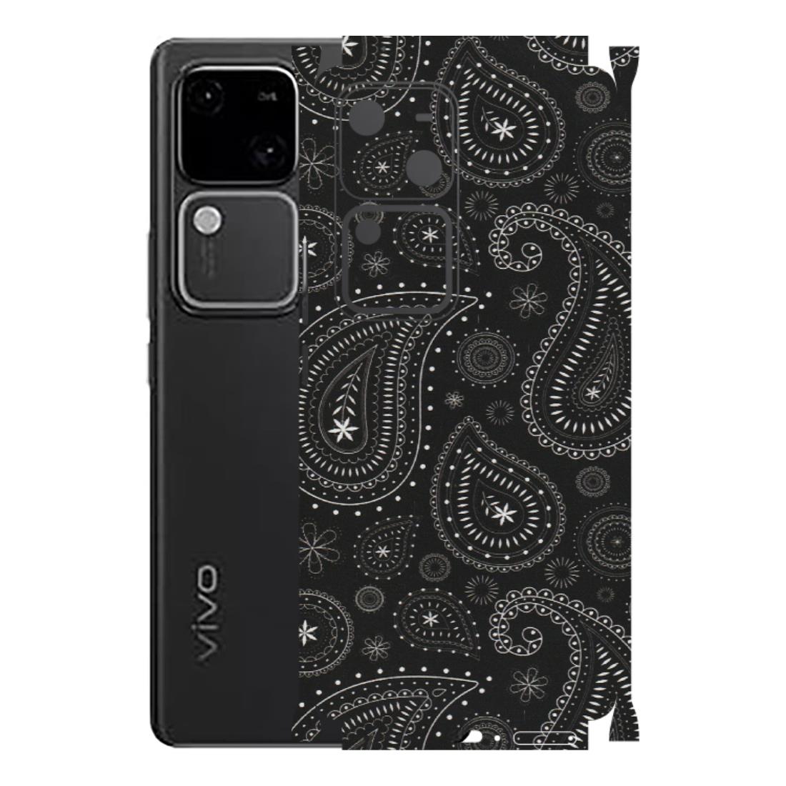 VIVO Z/V/X/T/U/S Series Phone Skins (All Models) - Black Sober Kerry - Matte Finish (M-37) Vivo V30 5G