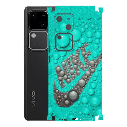VIVO Z/V/X/T/U/S Series Phone Skins (All Models) - Shoe Brand Bubbles - Matte Finish (M-42) Vivo V30 5G
