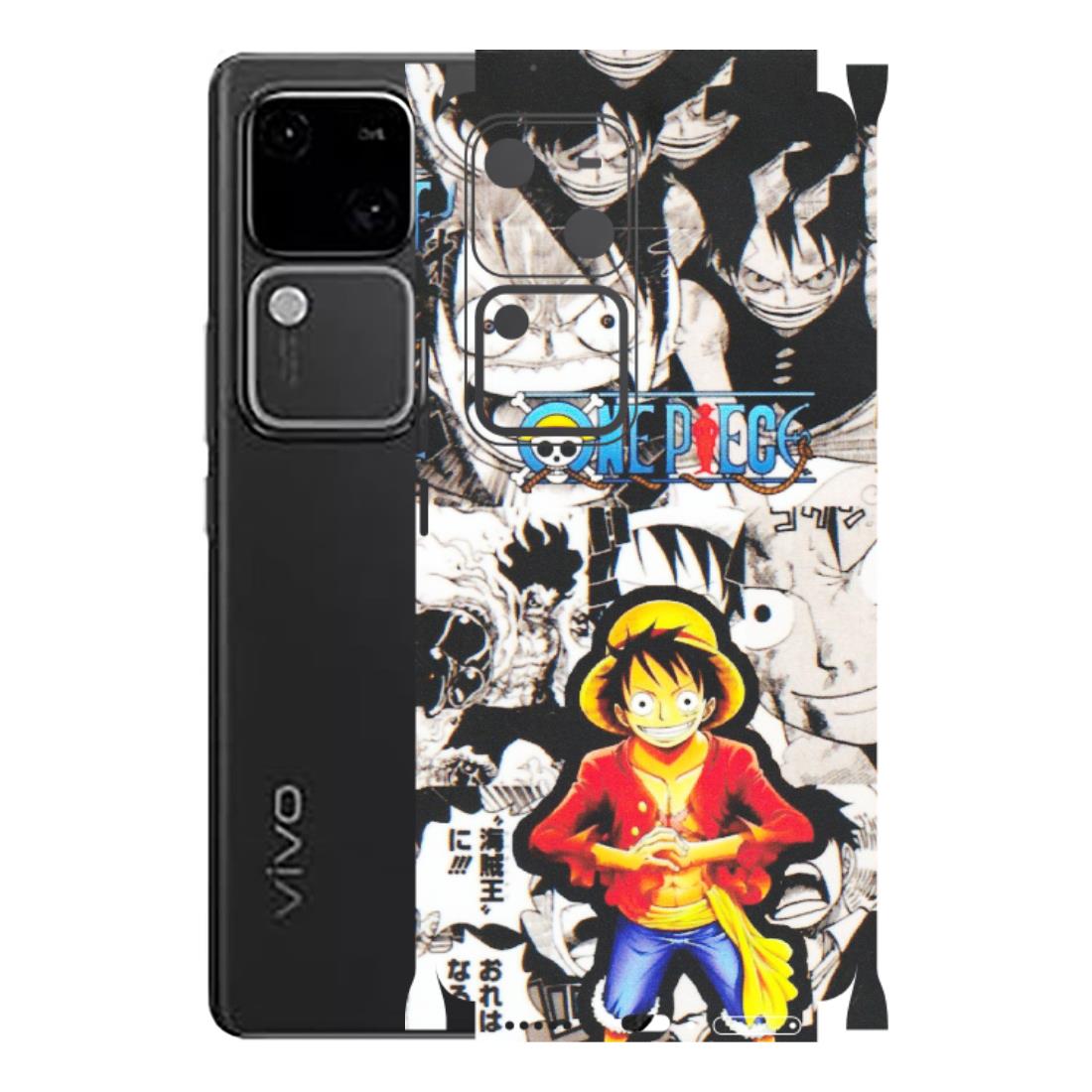 VIVO Z/V/X/T/U/S Series Phone Skins (All Models) - One Piece B&W - Matte Finish (M-63) Vivo V30 5G