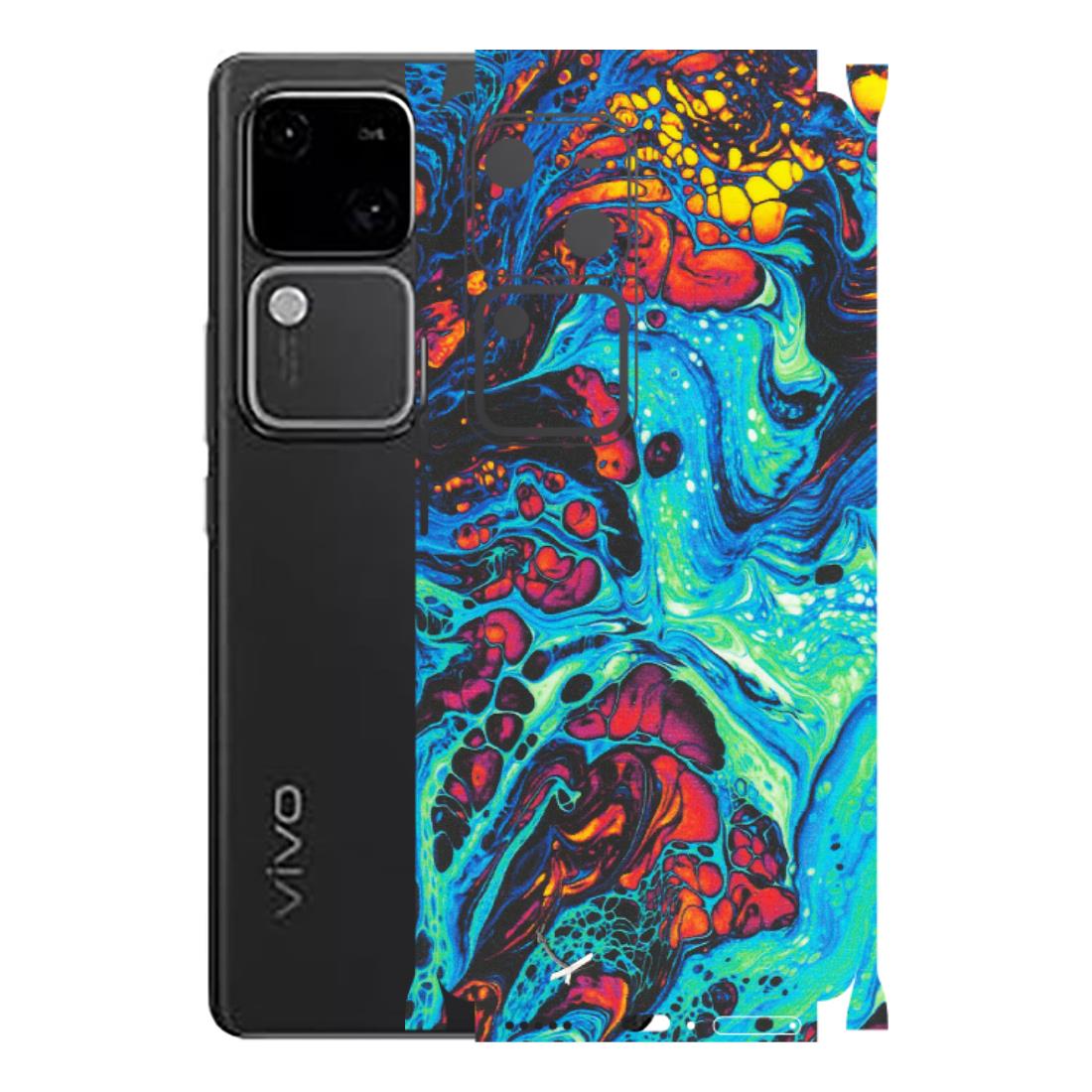 VIVO Z/V/X/T/U/S Series Phone Skins (All Models) - Majestic Galactic Marbel - Matte Finish (M-85) Vivo V30 5G