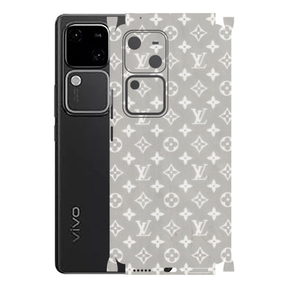 VIVO Z/V/X/T/U/S Series Phone Skins (All Models) - Luxury Brands Logo - Transparent Finish (T-07) Vivo V30 5G
