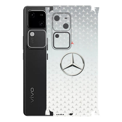 VIVO Z/V/X/T/U/S Series Phone Skins (All Models) - Mercedes Benz - Transparent Finish (T-10) Vivo V30 5G