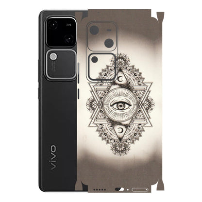 VIVO Z/V/X/T/U/S Series Phone Skins (All Models) - Illuminati Great Eye - Transparent Finish (T-14) Vivo V30 5G